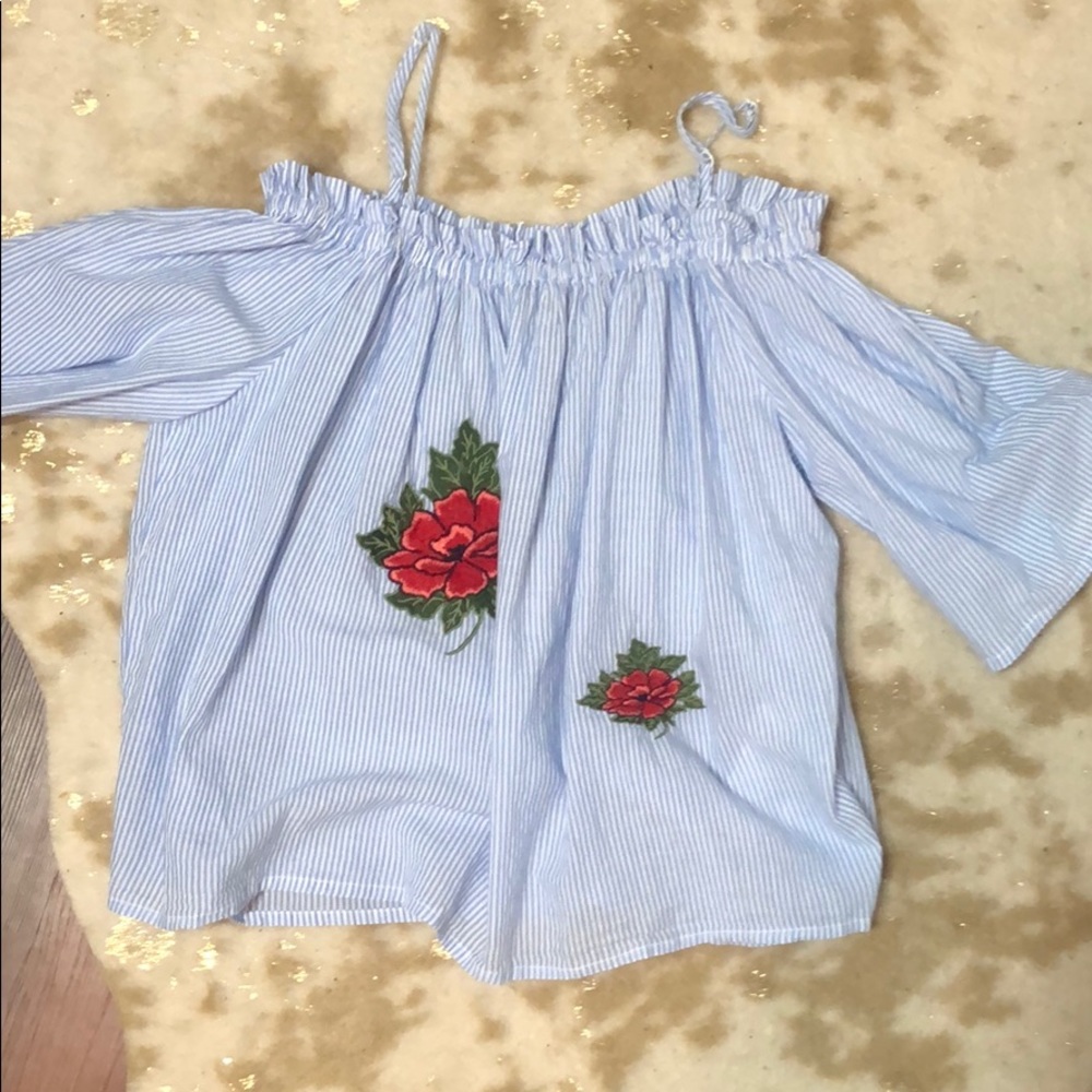 Forever 21 off the shoulder top